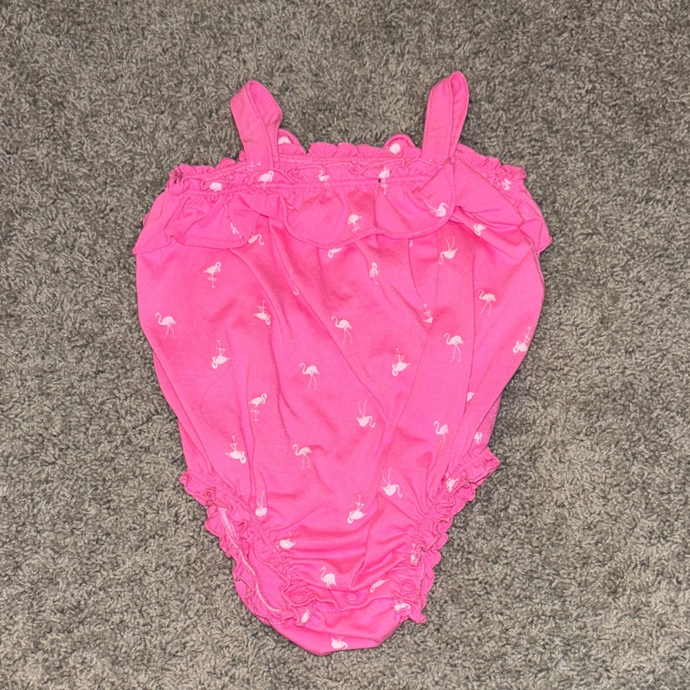 George Baby Pink Ruffle Romper